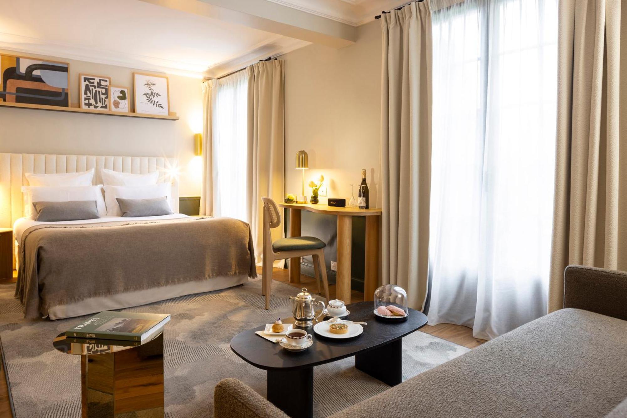 Hostellerie Briqueterie & Spa Champagne Vinay  Bagian luar foto A room at the hotel