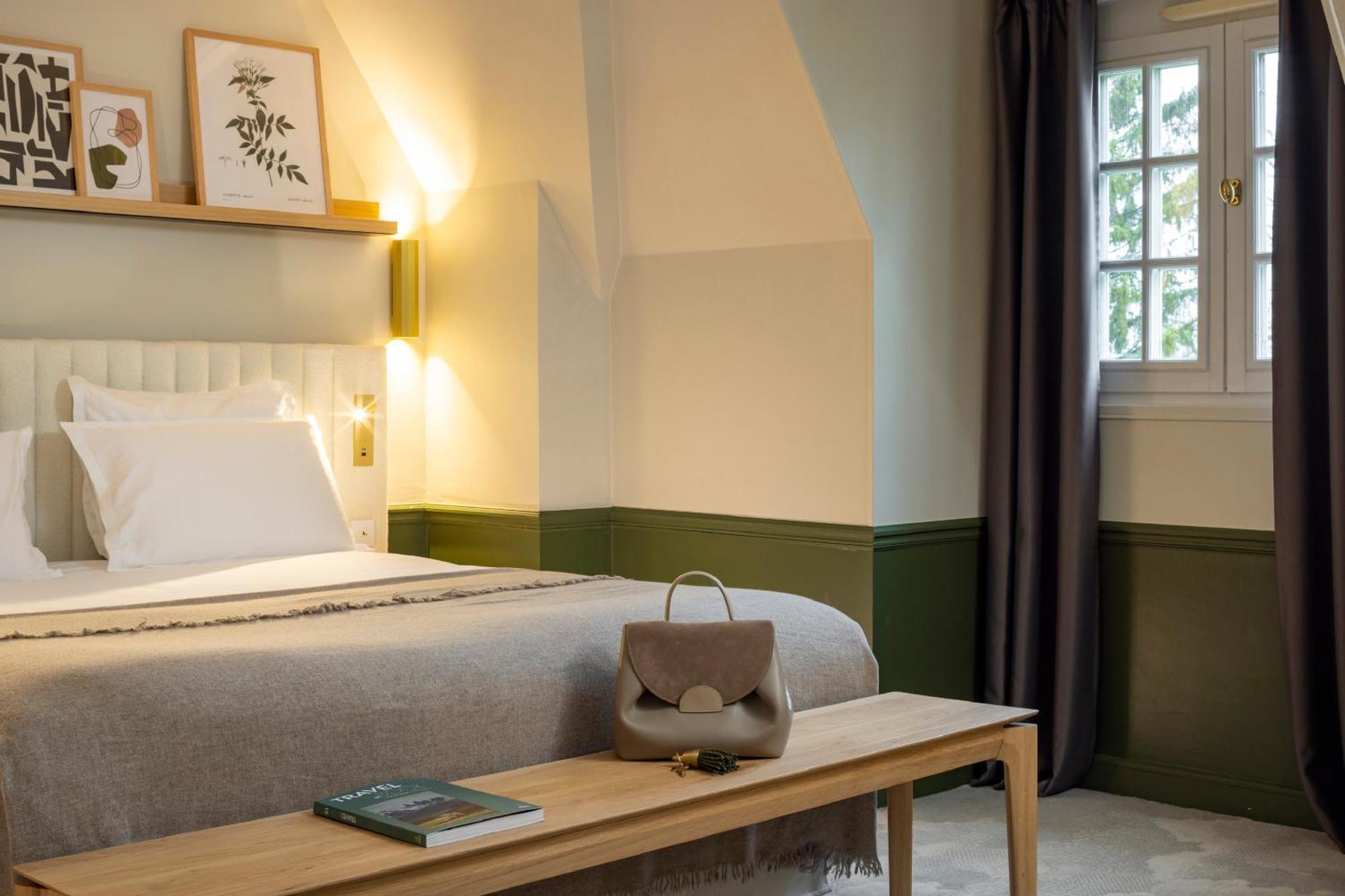 Hostellerie Briqueterie & Spa Champagne Vinay  Bagian luar foto A room at the hotel
