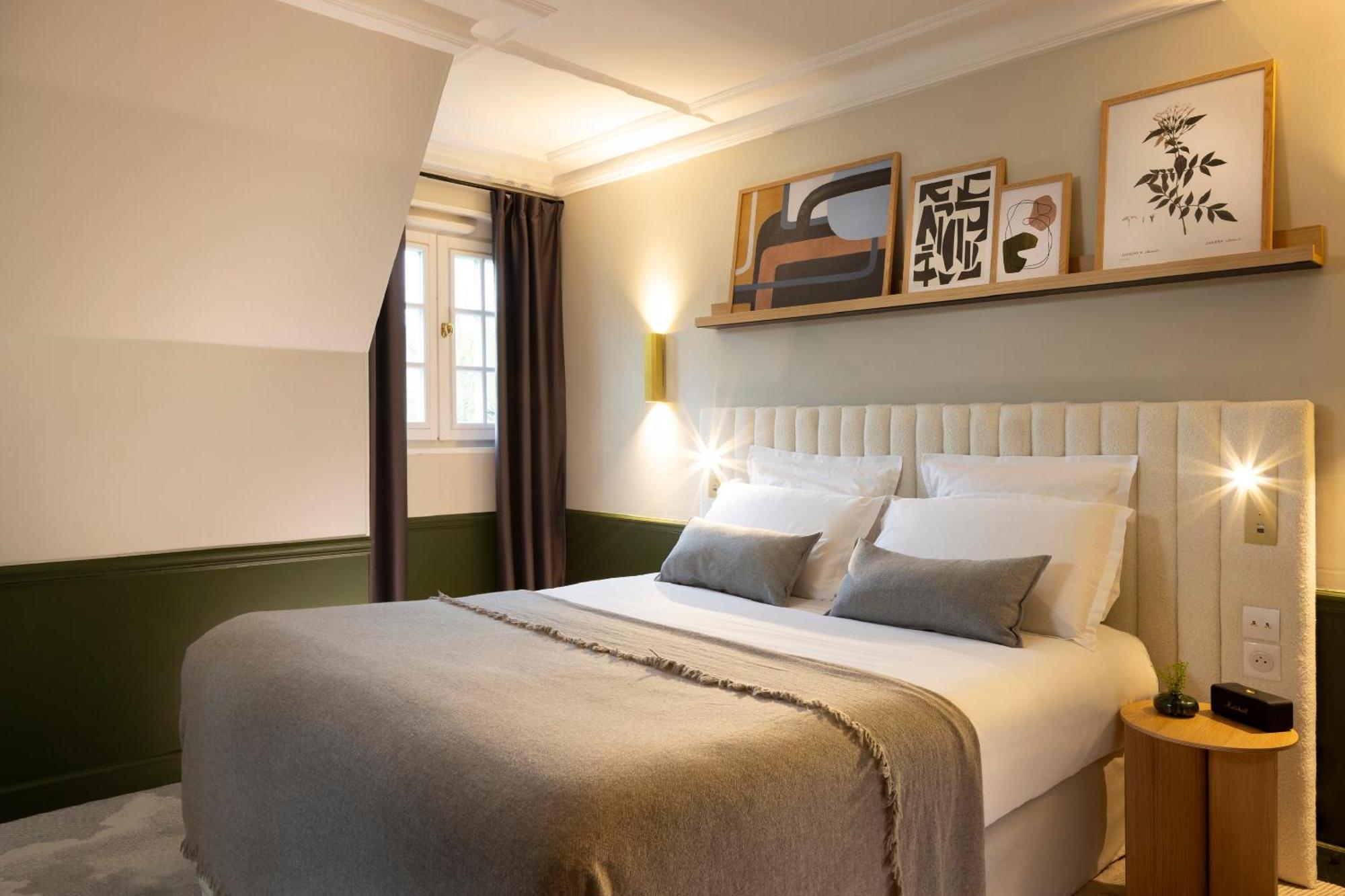 Hostellerie Briqueterie & Spa Champagne Vinay  Bagian luar foto A room at the hotel