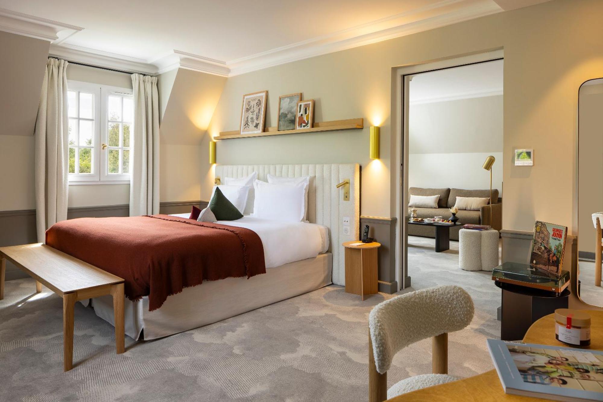 Hostellerie Briqueterie & Spa Champagne Vinay  Bagian luar foto A suite at the hotel