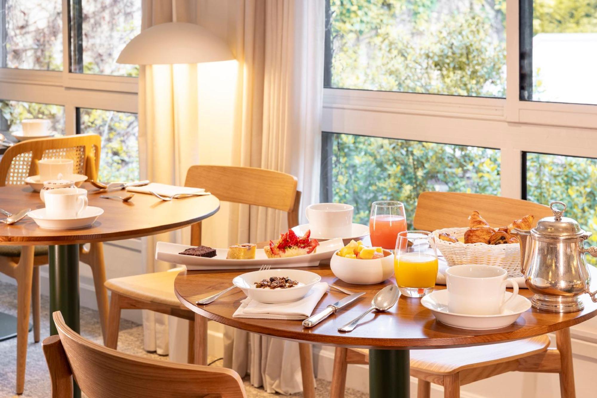 Hostellerie Briqueterie & Spa Champagne Vinay  Bagian luar foto Breakfast at the hotel