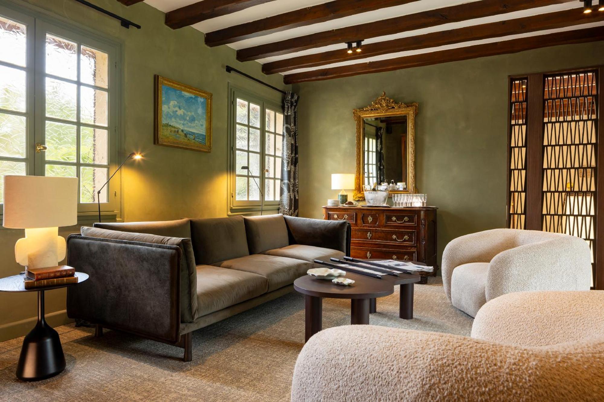 Hostellerie Briqueterie & Spa Champagne Vinay  Bagian luar foto A living room