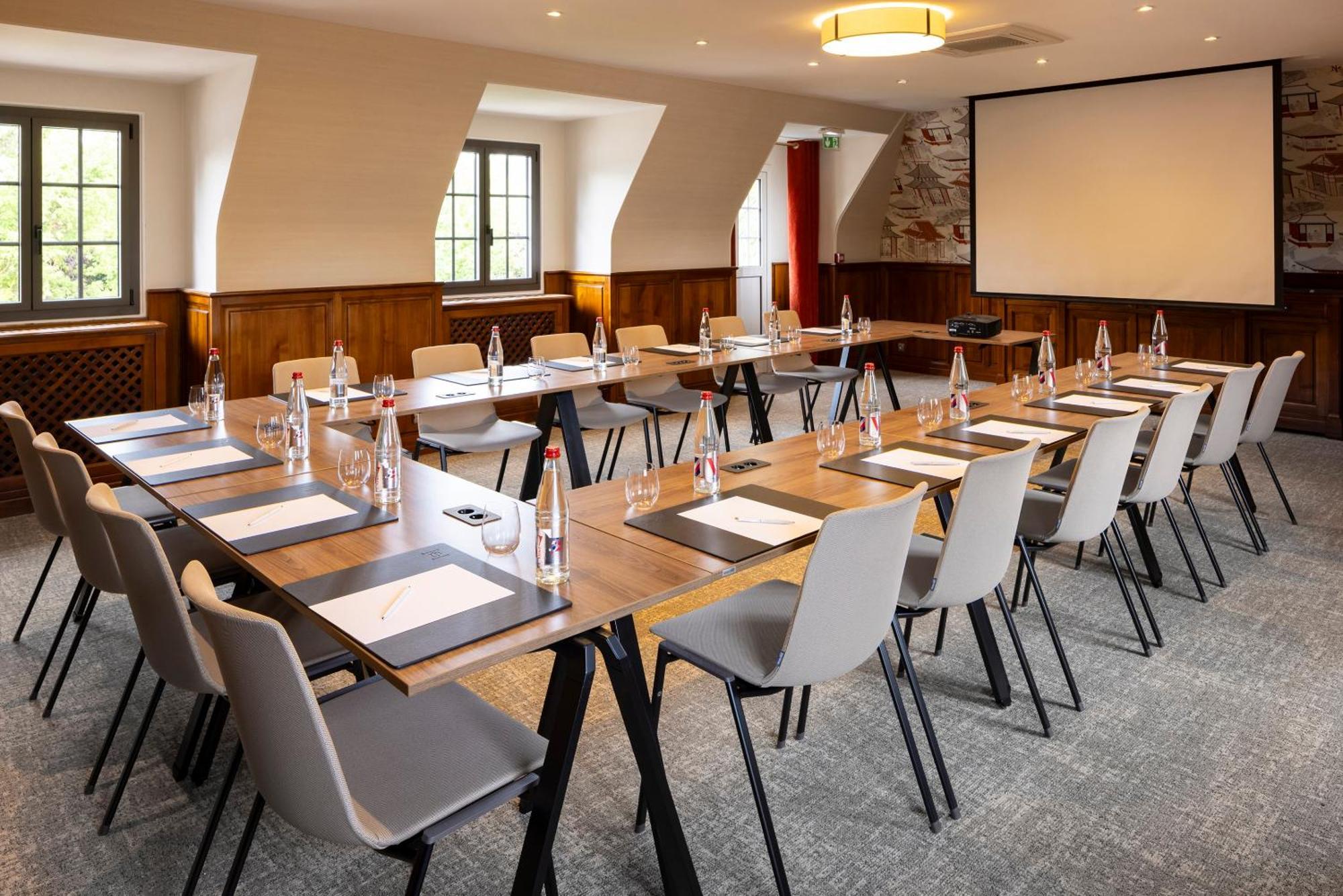 Hostellerie Briqueterie & Spa Champagne Vinay  Bagian luar foto The meeting room