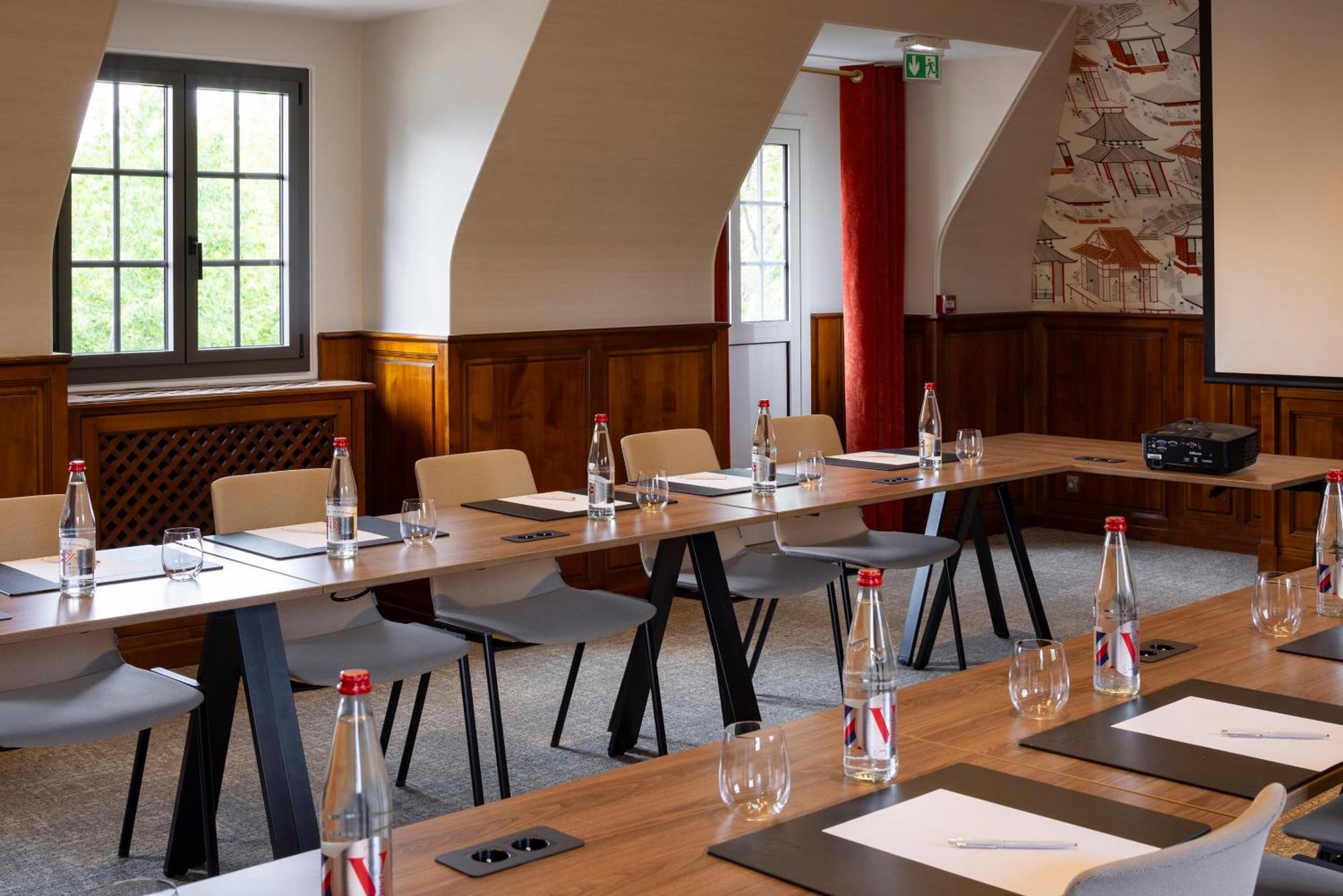 Hostellerie Briqueterie & Spa Champagne Vinay  Bagian luar foto The conference room