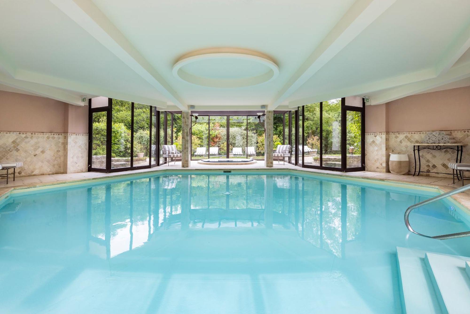 Hostellerie Briqueterie & Spa Champagne Vinay  Bagian luar foto Indoor pool